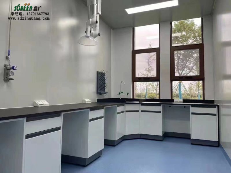 南京宜明細(xì)胞生物科技有限公司新全鋼實驗臺配色安裝效果